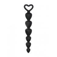Silicone Anal Beads- Black