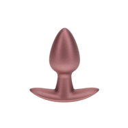 Smooth Silicone Anal Plug - Small - 2.6