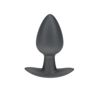Smooth Silicone Anal Plug - Medium - 3.1