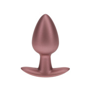 Smooth Silicone Anal Plug - Medium - 3.1