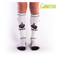 BRUTUS FXXX Party Socks w. Pockets White/Black