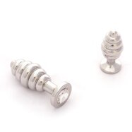 Wild Passion Butt Plug - Medium - Clear